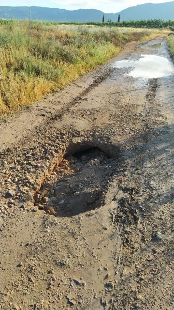 Las lluvias del pasado sábado dañaron más de un centenar de kilómetros de caminos rurales del término municipal - 1, Foto 1
