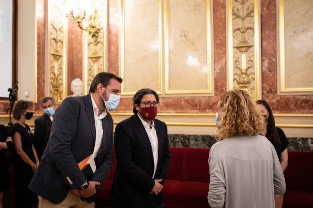 Cs celebra la toma en consideración en el Congreso de la reforma del Estatuto de Autonomía de la Región de Murcia por la que tanto ha trabajado - 2, Foto 2