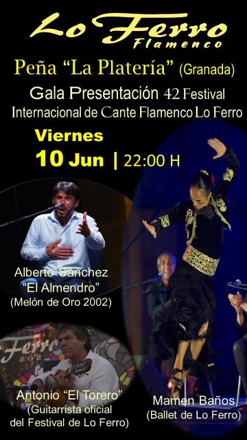 Granada y el Concurso de Cante Jondo de 1922 reciben elhomenaje de Lo Ferro con el maestro Fosforito como invitado especial - 2, Foto 2