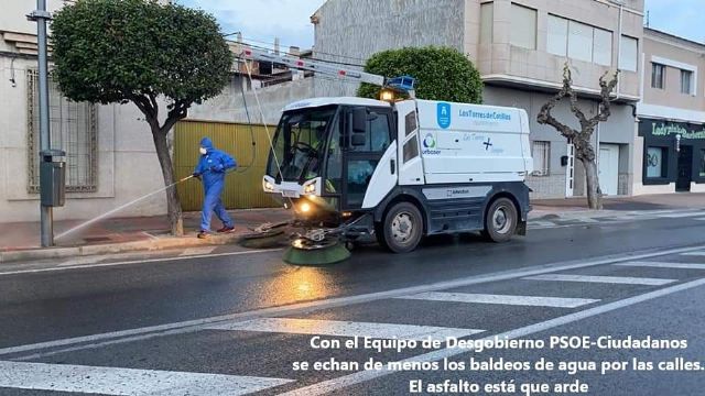 PP: Calles e sin barrer, sucias, polvorientas y, ahora con estos calores, también sin baldeos, sin rociar de agua - 2, Foto 2