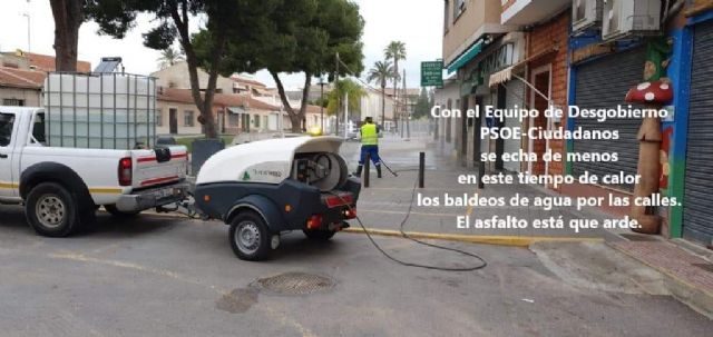 PP: Calles e sin barrer, sucias, polvorientas y, ahora con estos calores, también sin baldeos, sin rociar de agua - 3, Foto 3