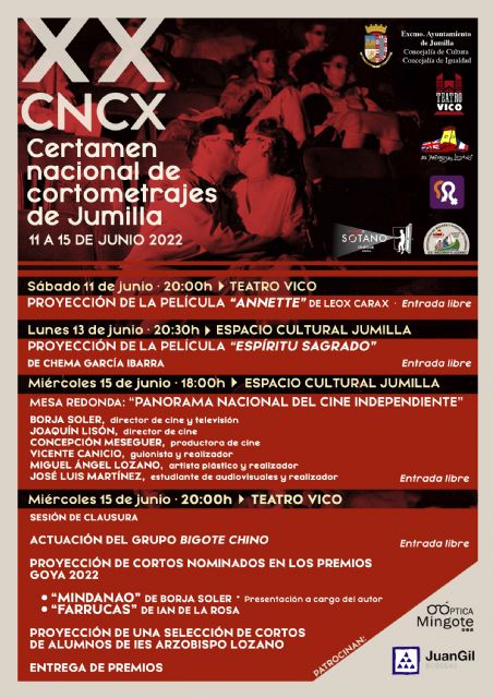 Presentado el XX Certamen de Cortometrajes de Jumilla, el más longevo de España a nivel escolar - 1, Foto 1