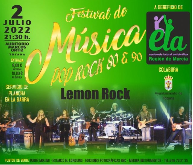 El festival Lemon Rock tendrá lugar el sábado 2 de julio en el Auditorio Municipal, Foto 2