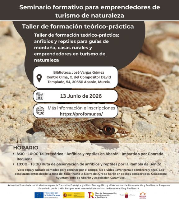 Tras el Rastro de la Vida, el ciclo de PROFOMUR para impulsar el turismo de naturaleza en municipios rurales - 3, Foto 3