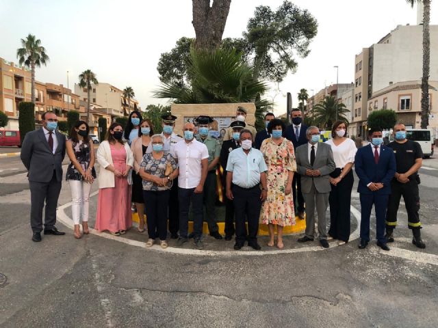 Puerto Lumbreras inaugura el primer mural en reconocimiento a la lucha de toda la sociedad contra el COVID-19 - 2, Foto 2