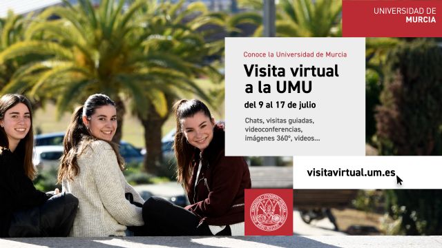 La Universidad de Murcia inicia visitas virtuales para dar a conocer su oferta de estudios, las facultades y sus servicios - 1, Foto 1