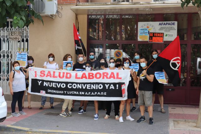 Huelga en la residencia de AFAPADE - 2, Foto 2