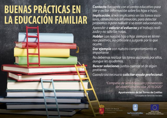 El Ayuntamiento torreño realiza una campaña de sensibilización y prevención del absentismo escolar - 1, Foto 1