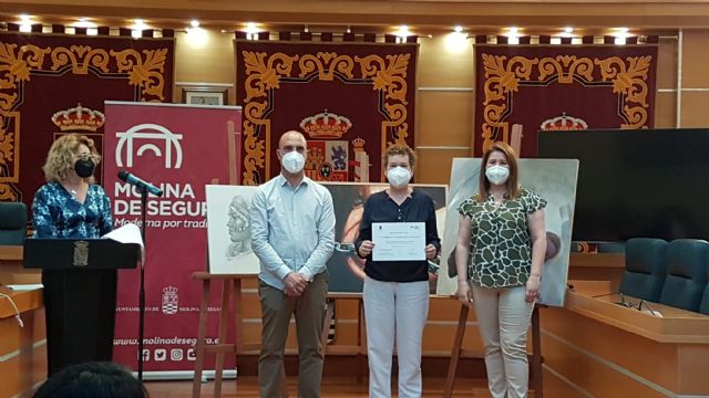 La Concejalía de Igualdad y Violencia de Género de Molina de Segura entrega los premios del XXV Certamen Literario de Poesía y Relato Corto y del XXI Concurso de Pintura 8 de Marzo 2021 - 2, Foto 2
