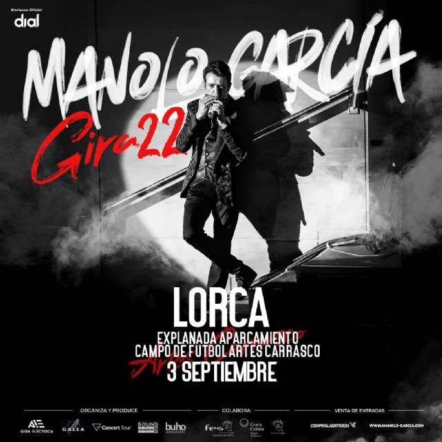 Manolo García ofrecerá en Lorca, el 3 de septiembre, un concierto dentro de su Gira 2022 - 4, Foto 4