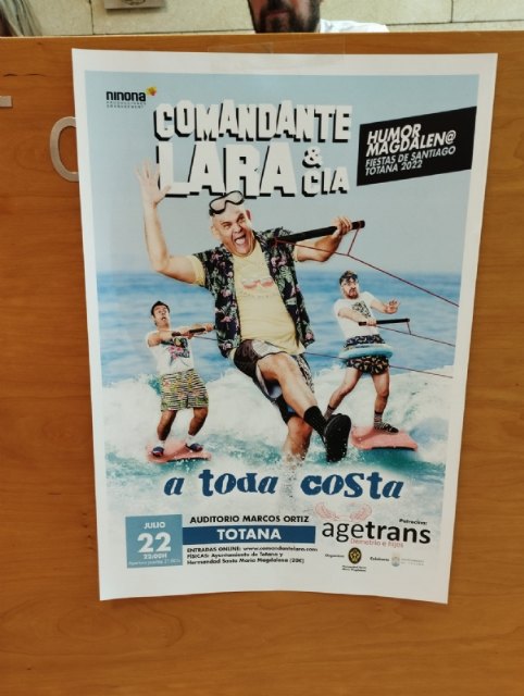 La actuación humorística de “Comandante Lara & Cía” tendrá lugar el próximo viernes 22 de julio, Foto 2