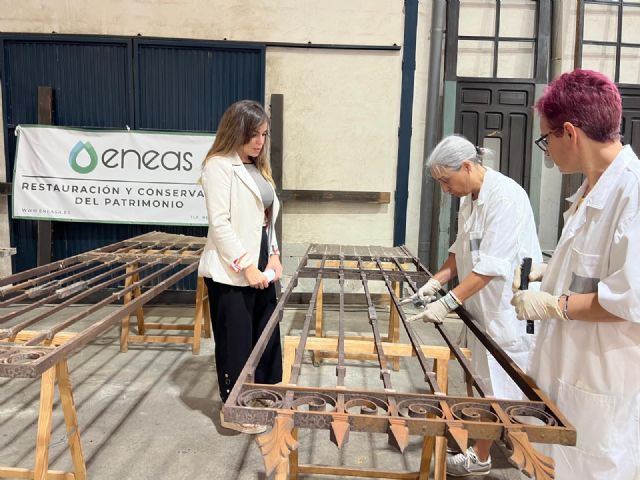 La restauración de los elementos singulares de la Cárcel Vieja entra en su fase final - 3, Foto 3