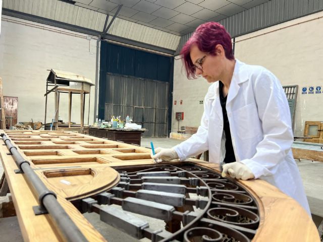 La restauración de los elementos singulares de la Cárcel Vieja entra en su fase final - 4, Foto 4