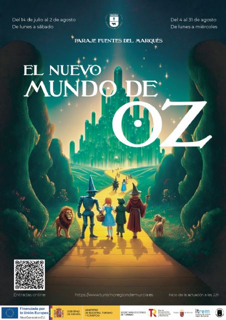 Las Fuentes del Marqués vuelven a transformarse en escenario natural con la experiencia teatral ´El nuevo mundo de Oz´ - 1, Foto 1