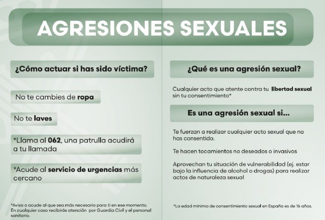 La Guardia Civil recomienda medidas de prevención y respuesta frente a delitos de violencia sexual - 1, Foto 1