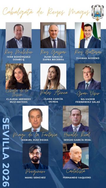 Sevilla . El Cortejo Real 2026 combina juventud, empresa y arte en la gran cita sevillana - 4, Foto 4