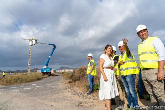 Comienza el desmontaje de la línea eléctrica aérea de Marchamalo para proteger la fauna y el ecosistema - 1, Foto 1
