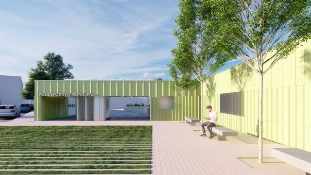 Comienzas las obras de mejora en el polideportivo municipal de La Unión para fomentar el turismo deportivo sostenible - 2, Foto 2