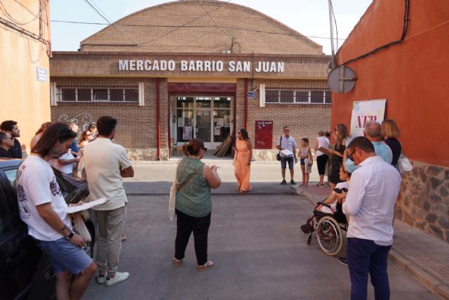 Unas 25 personas participan en el paseo vecinal por el barrio de San Juan dentro de la estrategia Nueva Bauhaus Jumilla - 2, Foto 2