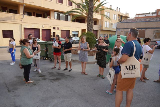 Unas 25 personas participan en el paseo vecinal por el barrio de San Juan dentro de la estrategia Nueva Bauhaus Jumilla - 4, Foto 4