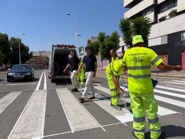 El Gobierno local lleva las obras de mejora de aceras, parques y jardines, accesibilidad, asfaltado y seguridad vial a barrios, pedanías y urbanizaciones de Molina de Segura - 1, Foto 1