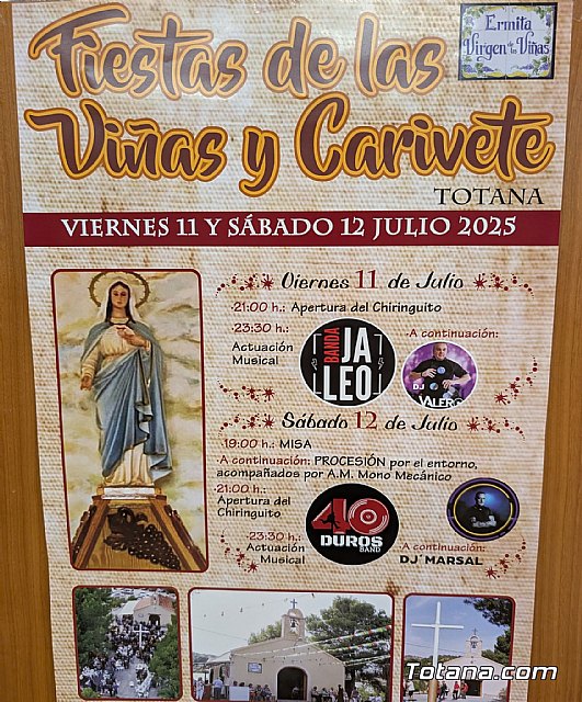 Las fiestas de Las Viñas y Carivete se celebran este viernes y sábado, 11 y 12 de julio, Foto 3