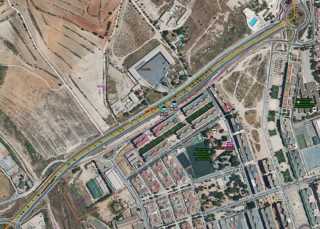 Fallece un ciclista en accidente ocurrido en la Ronda Transversal de Cartagena - 1, Foto 1