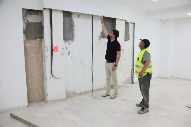 El Gobierno de Lorca comienza las obras de adecuación de una nueva sala de estudio 24 horas en el casco histórico con una inversión de 40.000 euros - 4, Foto 4