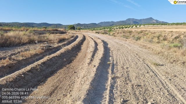 El Ayuntamiento acondiciona el Camino del Charco de la Pe&ntilde;a en La Zarza para garantizar un acceso seguro a la pedanía - 4, Foto 4