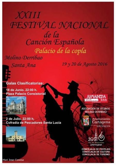 Ocho artistas nacionales se disputarán el Molino de Plata en el XXIII Festival de Canción Española de Molino Derribao - 2, Foto 2