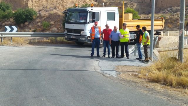 Fomento mejora la seguridad vial de la carretera de acceso a la pedanía murciana de La Murta - 1, Foto 1