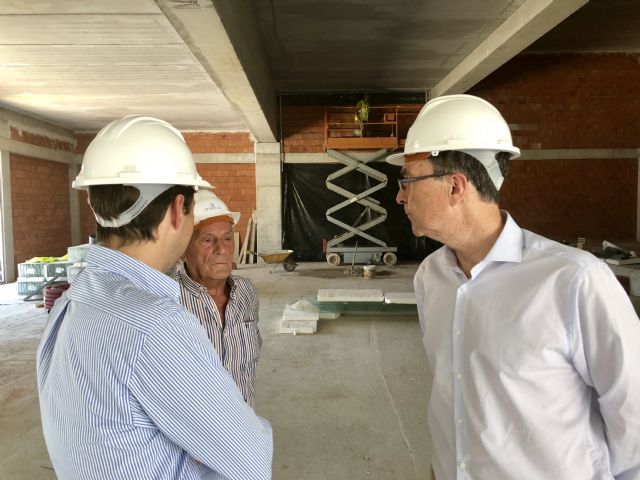 Las obras de la nueva Biblioteca y Centro Cultural de Beniaján encaran su recta final con una ejecución que supera el 60% - 2, Foto 2