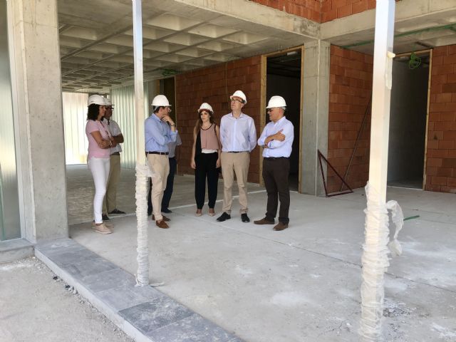 Las obras de la nueva Biblioteca y Centro Cultural de Beniaján encaran su recta final con una ejecución que supera el 60% - 3, Foto 3
