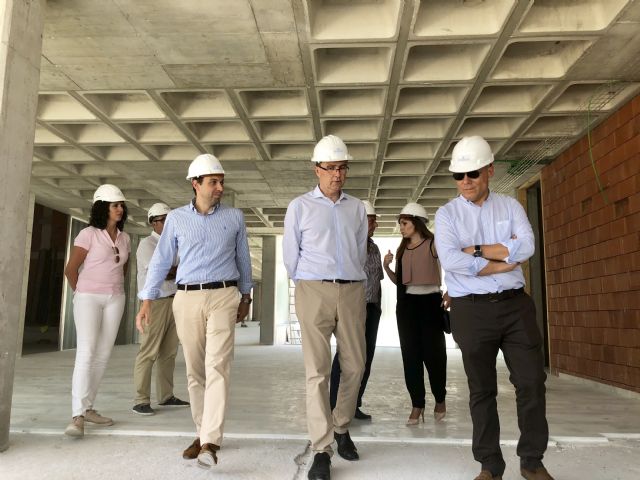 Las obras de la nueva Biblioteca y Centro Cultural de Beniaján encaran su recta final con una ejecución que supera el 60% - 4, Foto 4