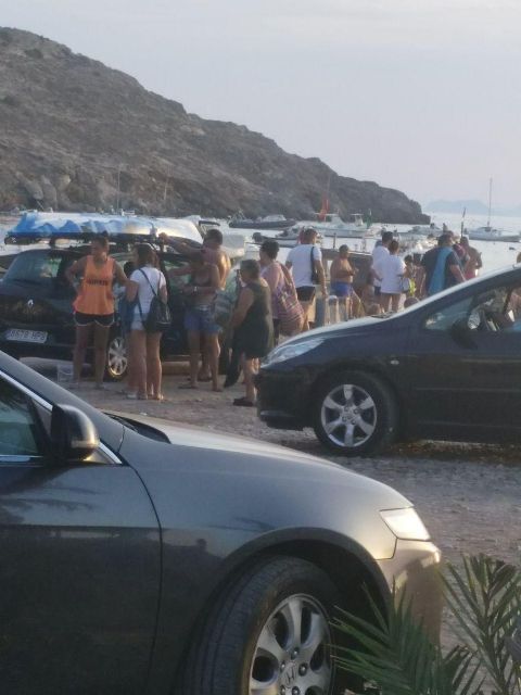 Podemos denuncia la dejadez del paseo marítimo situado entre Isla Plana-La Azohía - 3, Foto 3
