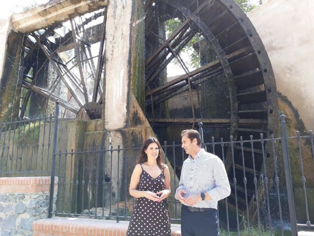 La consejera de Turismo y Cultura vista las norias de Abarán - 1, Foto 1