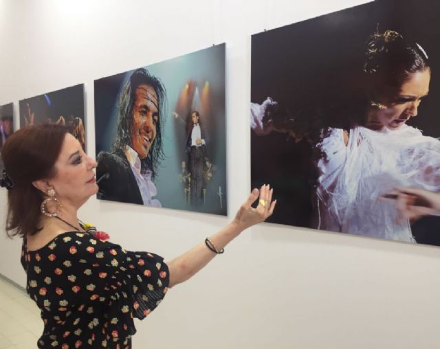 La bailaora Blanca del Rey visita la exposición fotográfica de El desplante - 3, Foto 3