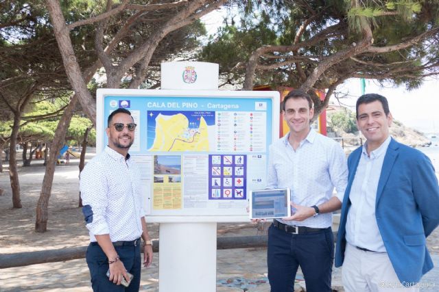 La Cala del Pino se convierte en ´smart beach´ gracias al nuevo punto de acceso gratuito a Internet - 1, Foto 1