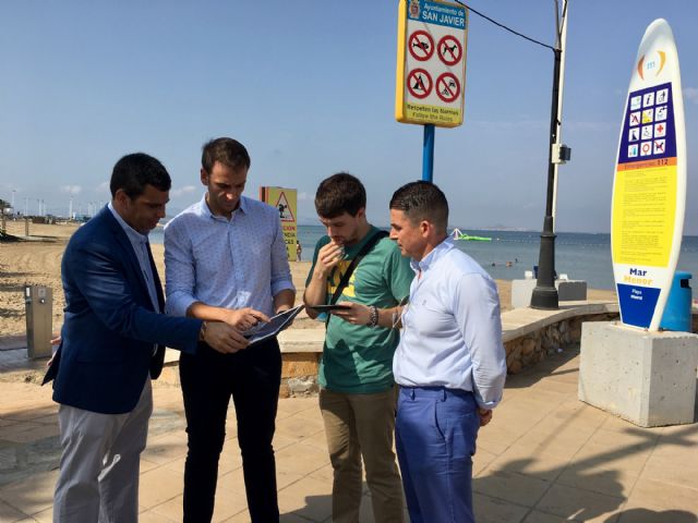 La playa Mistral dispone desde hoy de un servicio gratuito de Wifi que permitirá a los bañistas conectarse a internet - 1, Foto 1