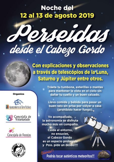 Perseidas desde el Cabezo Gordo, Torre Pacheco - 1, Foto 1
