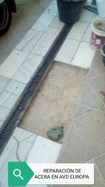 Fomento realiza más de 1.000 actuaciones de mantenimiento en aceras, calzadas y áreas peatonales de la ciudad - 3, Foto 3