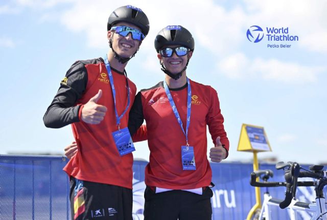 Gran de debut de Abel Torreblanca en unas series mundiales de Paratriatlón - 1, Foto 1