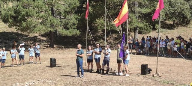Cerca de 200 chicos y chicas del grupo Scout Ciudad del Sol disfrutan del Campamento Helios 2022 en Fuente de la Peña, Albacete - 2, Foto 2