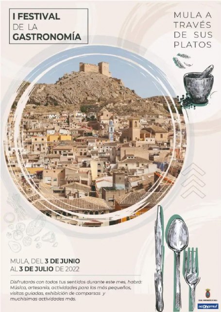 COMERCIO – TURISMO |Sorteadas tres cenas para dos personas y tres estancias en un alojamiento con desayuno para los participantes de la I Feria de la Gastronomía de Mula - 1, Foto 1