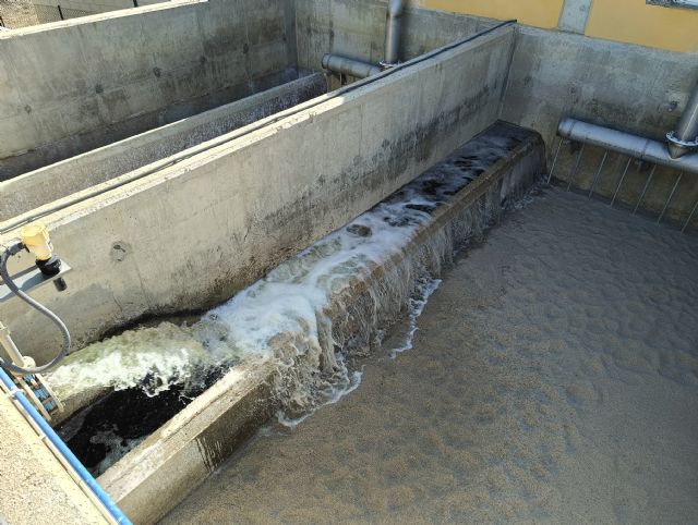 Renuevan el sistema de tratamiento terciario de la EDAR de Abarán - 2, Foto 2