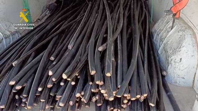La Guardia Civil desarticula un grupo delictivo que sustraía cable de cobre en Murcia y Albacete - 4, Foto 4