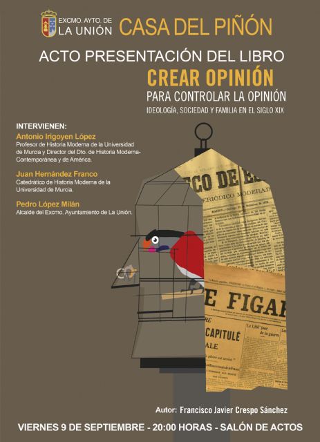 Francisco Javier Crespo presentará su libro Crear opinión para controlar la opinión - 1, Foto 1