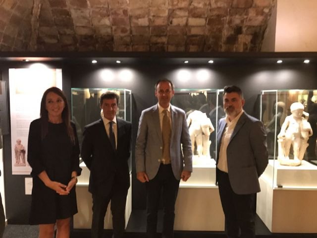 Cultura cede al Museo del Vino de Bullas las estatuas romanas de la Villa de Los Cantos para su exposición al público - 1, Foto 1