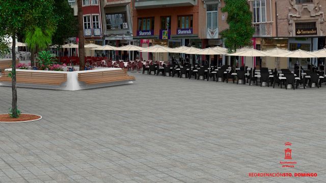La Plaza de Santo Domingo recuperará más de 330 metros cuadrados de espacio peatonal tras la reordenación de las terrazas - 2, Foto 2