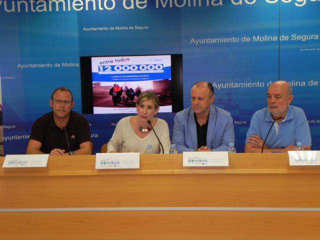 El reto 12 Millones de pedaladas por las personas refugiadas estará en Molina de Segura el lunes 11 de septiembre - 2, Foto 2